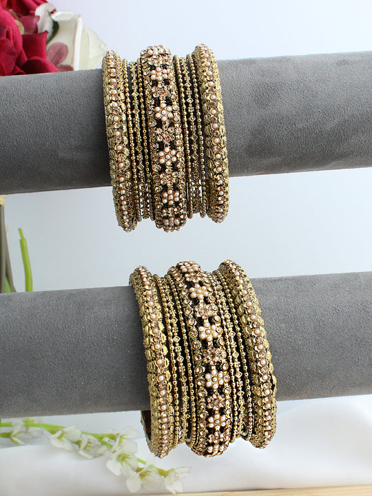 Sukanya Bangle Set / Stack-Gold