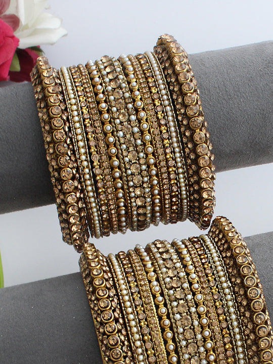 Atika Bangle Set / Stack-Gold