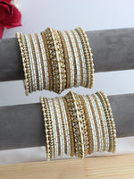 Shritija Bangle Set / Stack-White