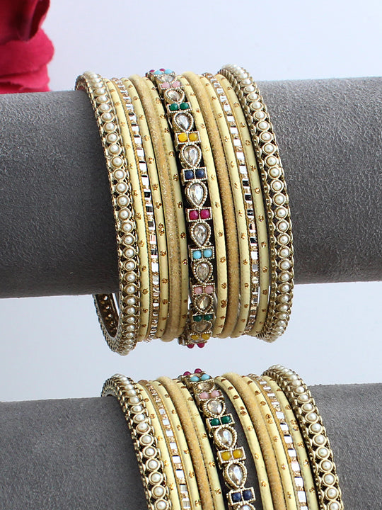 Aashka Bangle Set / Stack -Multicolor