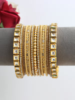 Zubia Bangle Set / Stack-Gold