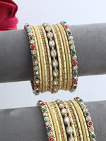 Tanvira Bangle Set / Stack-Multicolor 