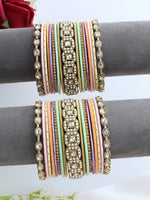 Ruhisha Bangle Set / Stack -Multicolor