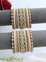 Ruhisha Bangle Set / Stack -Multicolor