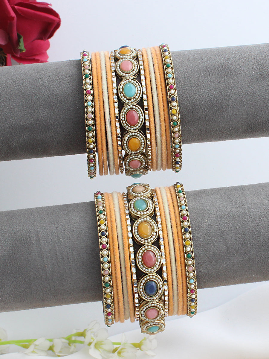 Nagma Bangle Set / Stack 