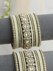 Zoe Bangle Set / Stack -Ivory