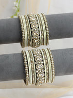 Zoe Bangle Set / Stack -Ivory