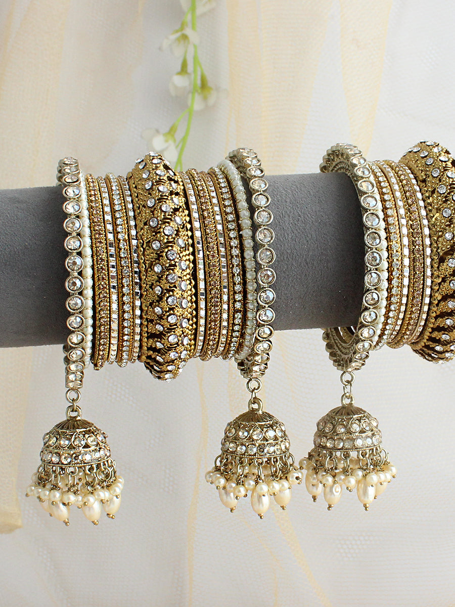 Kridha Bangle Set / Stack-Gold