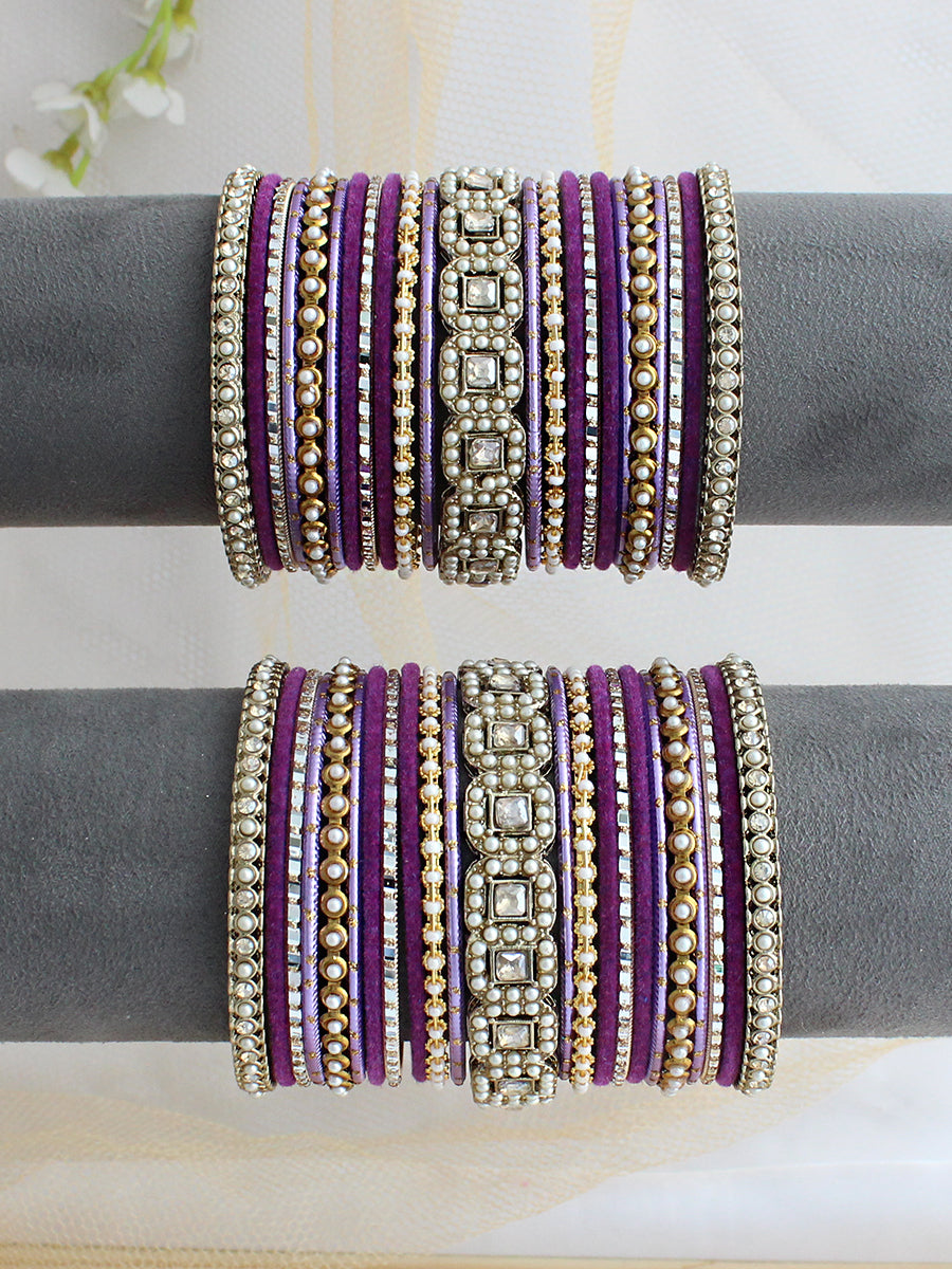 Aashika Bangle Set / Stack 
