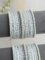 Yashika Bangle Set / Stack-White