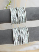 Yashika Bangle Set / Stack-White