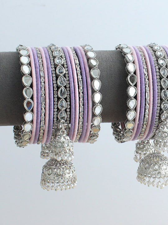 Kiyana Bangle Set / Stack-Lavender