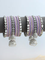 Kiyana Bangle Set / Stack-Lavender