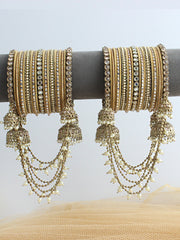 Arnika Bangle Set / Stack-Gold