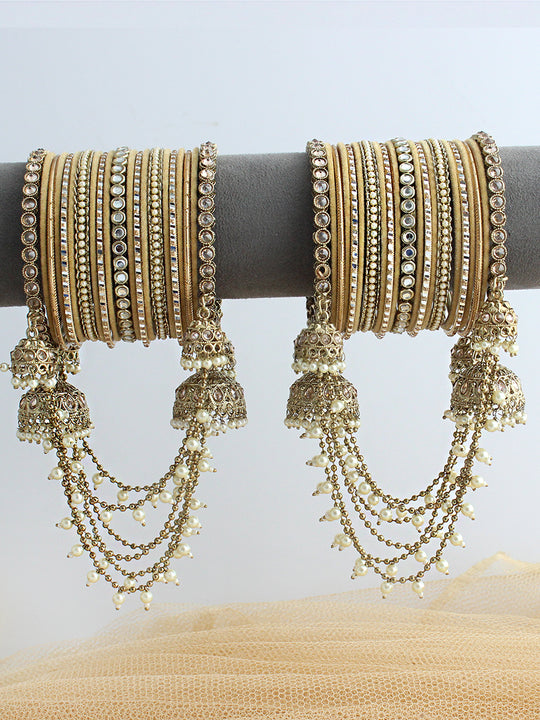 Arnika Bangle Set / Stack-Gold