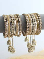 Mansi Bangle Set / Stack-Gold