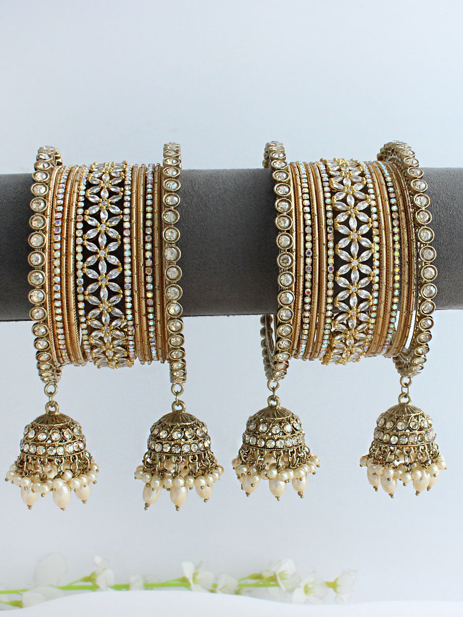Inayat Bangle Set / Stack-Gold