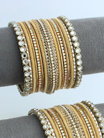 Tripti Bangle Set / Stack-Gold