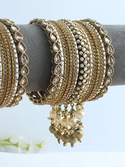 Miyana Bangle Set / Stack-Gold