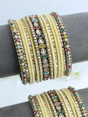 Upavan Bangle Set / Stack-Multicolor