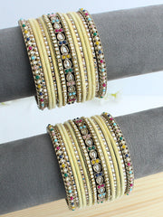 Upavan Bangle Set / Stack-Multicolor