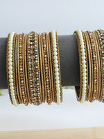 Supriya Bangle Set / Stack-Gold