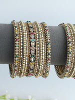 Yuvisha Bangle Set / Stack-Multicolor