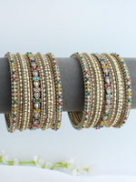 Yuvisha Bangle Set / Stack-Multicolor