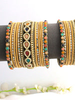 Ritika Bangle Set / Stack-Multicolor