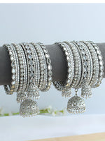 Tamara Bangle Set / Stack-silver