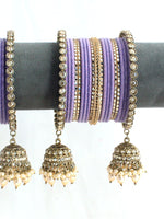 Sheeba Bangle Set / Stack-Lavender