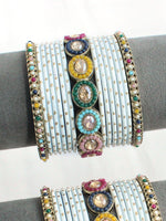 Nihika Bangle Set / Stack-Multicolor