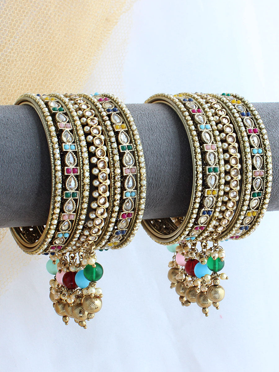 Ziana Bangle Set / Stack-Multicolor