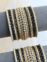 Hala Bangle Set / Stack-black