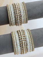 Lubna Bangle Set / Stack-Gold