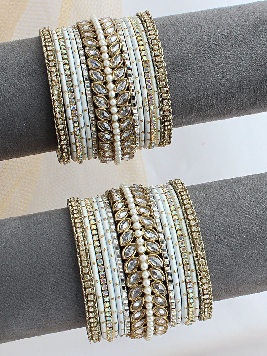 Lubna Bangle Set / Stack-Gold