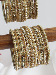 Samaira Bangle Set / Stack-Gold