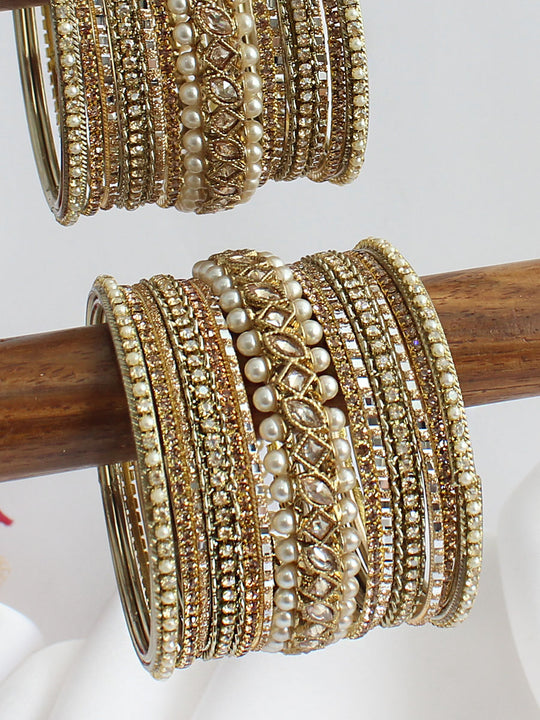 Samaira Bangle Set / Stack-Gold