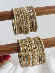 Samaira Bangle Set / Stack-Gold