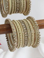 Ekisha Bangle Set / Stack-Butter Yellow