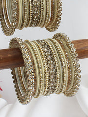 Ekisha Bangle Set / Stack-Butter Yellow