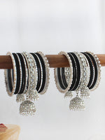 Shanvika Bangle Set / Stack-Black