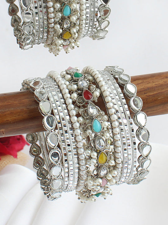 Zaina Bangle Set / Stack-Multicolor