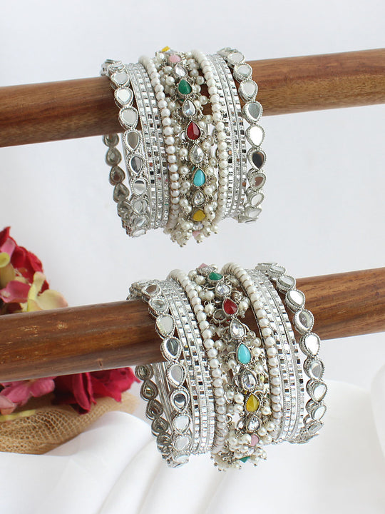 Zaina Bangle Set / Stack-Multicolor