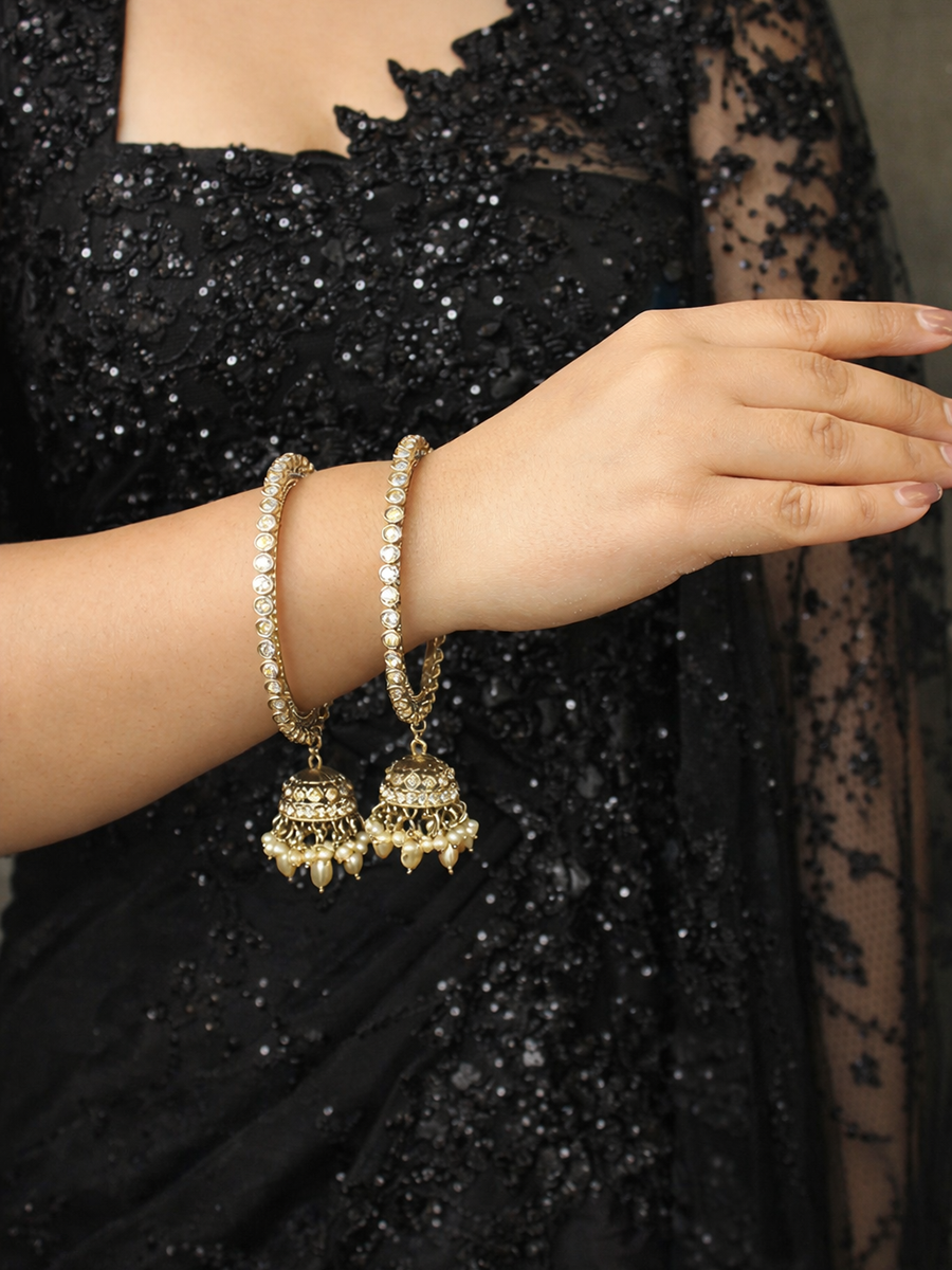 Mahika Jhumki Bangle Set