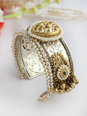 Ujjaini Cuff Bangle / Bracelet-Metallic