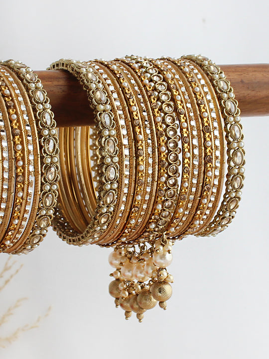 Heer Bangle Set / Stack-Gold