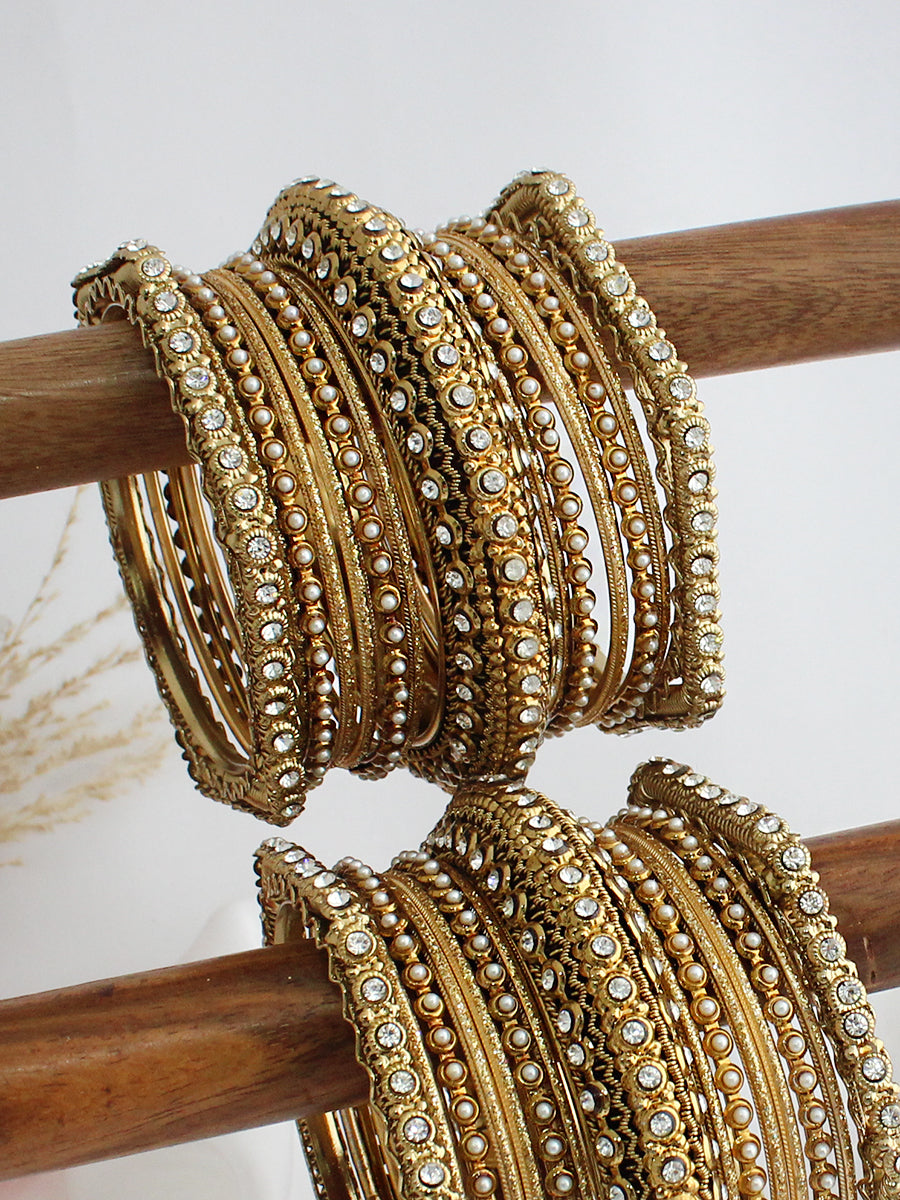 Sukanya Bangle Set  / Stack-Gold