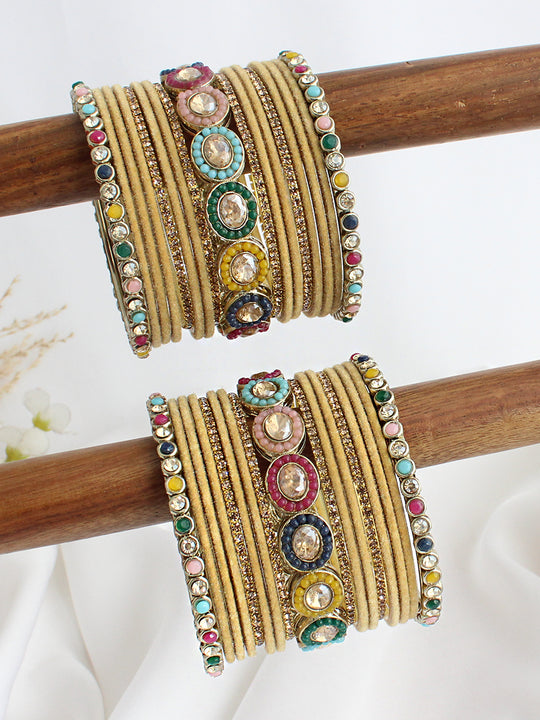 Marisha Bangle Set / Stack-Multicolor