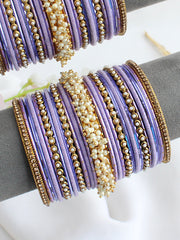 Rashmita Bangle set-Lavender